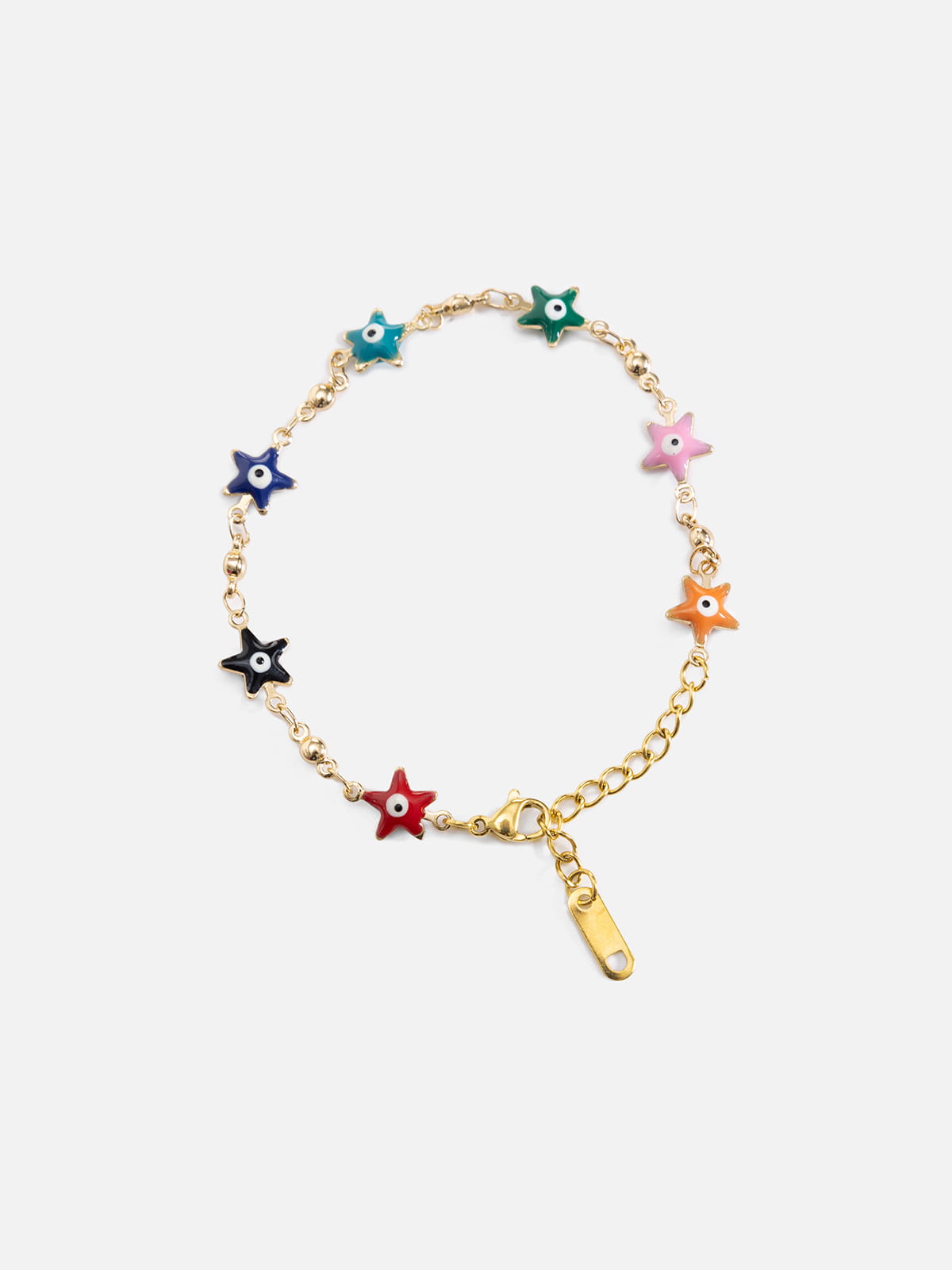 Alternative view of Colorful Star Bracelet