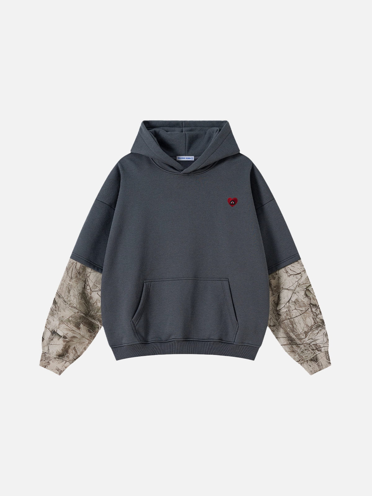 Aelfric Eden Oversized Camo Sleeve Pullover Hoodie