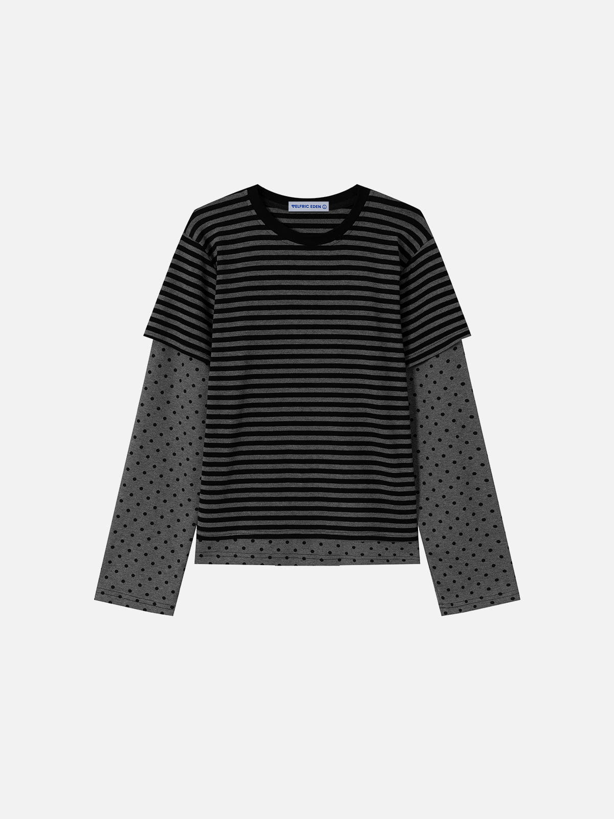 Aelfric Eden Boxy Stripe Layered Long Sleeve Tee