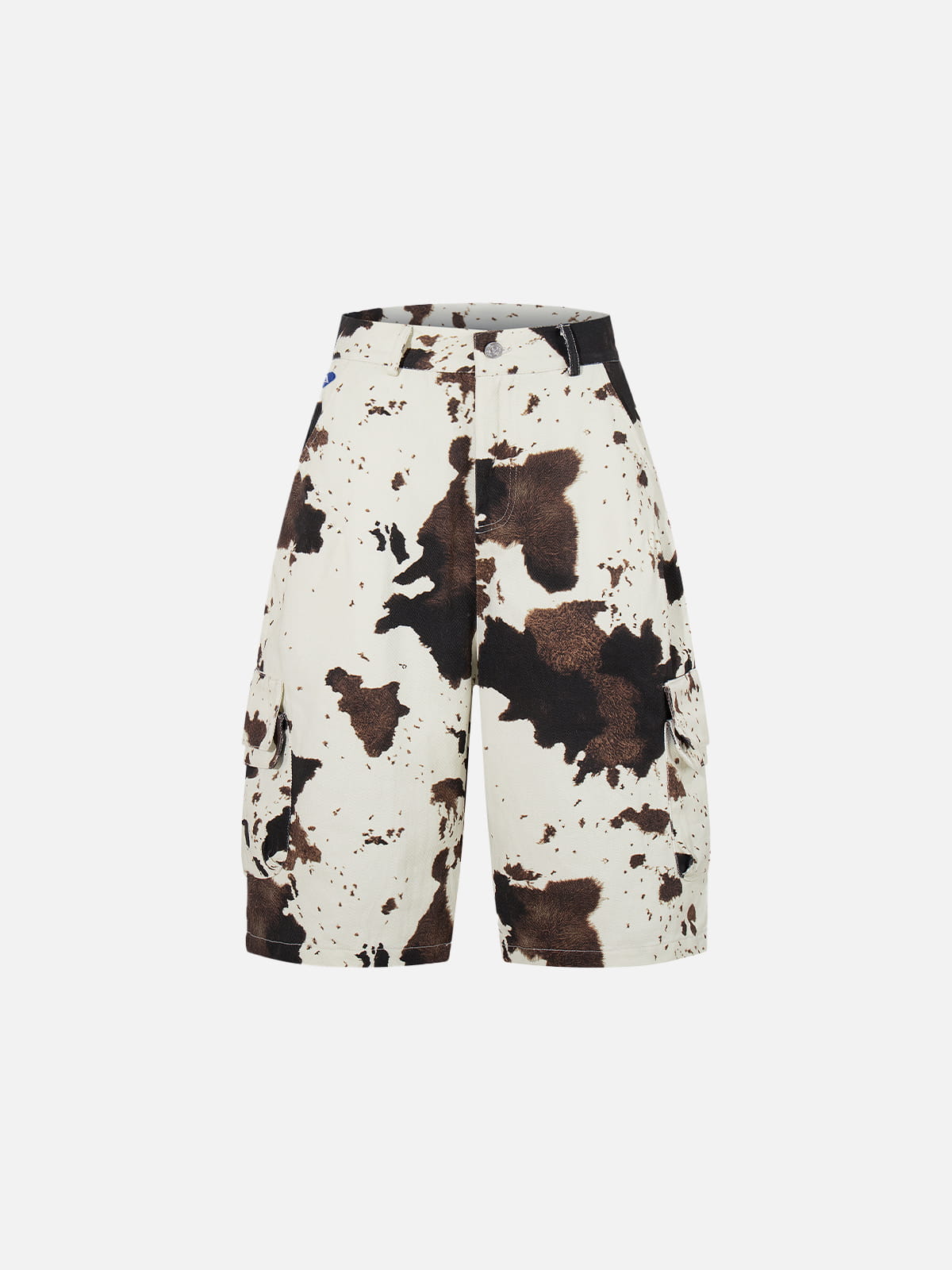 Aelfric Eden Cow Pattern Longline Jorts