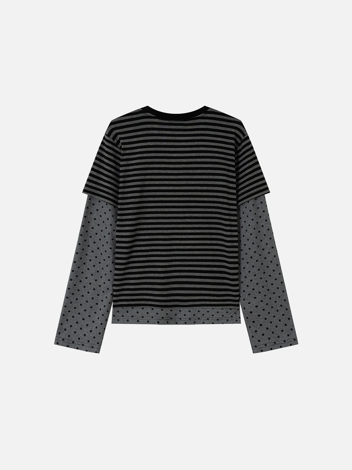 Alternative view of Aelfric Eden Boxy Stripe Layered Long Sleeve Tee