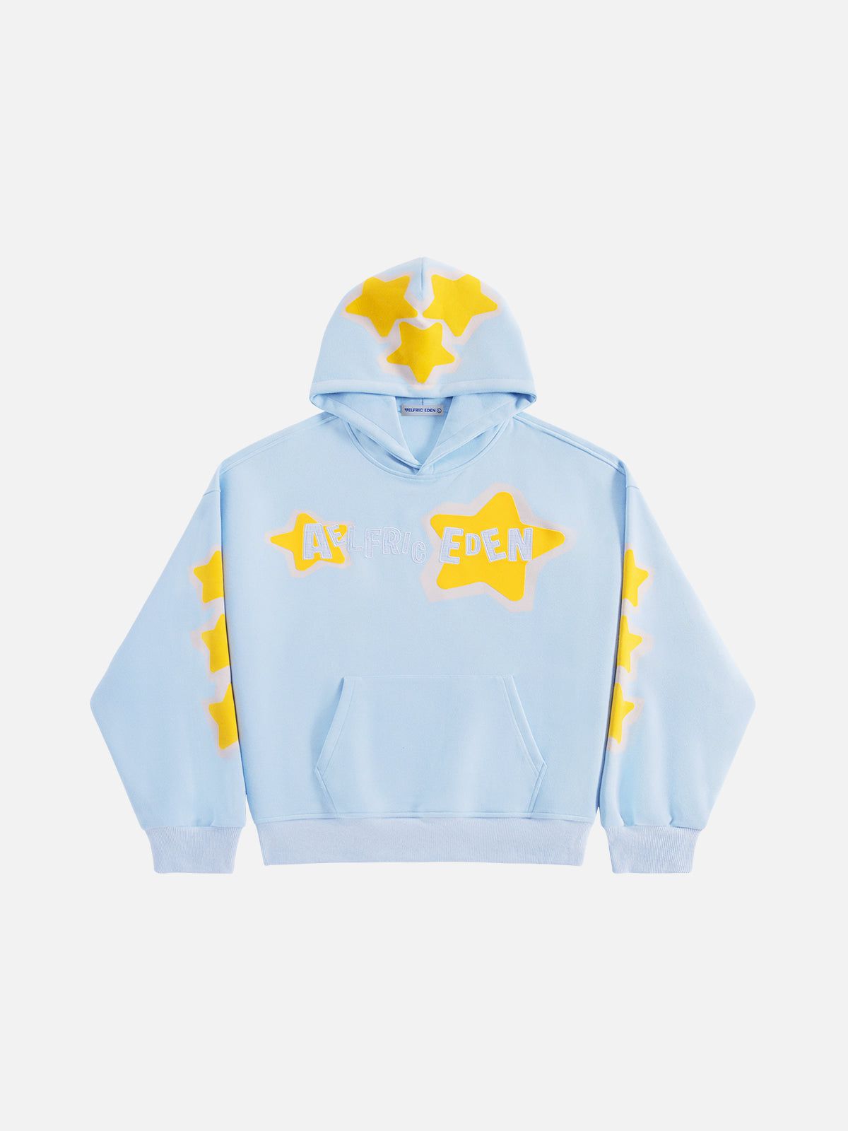 Aelfric Eden Oversized Applique Embroidery Eden Star Pullover Hoodie