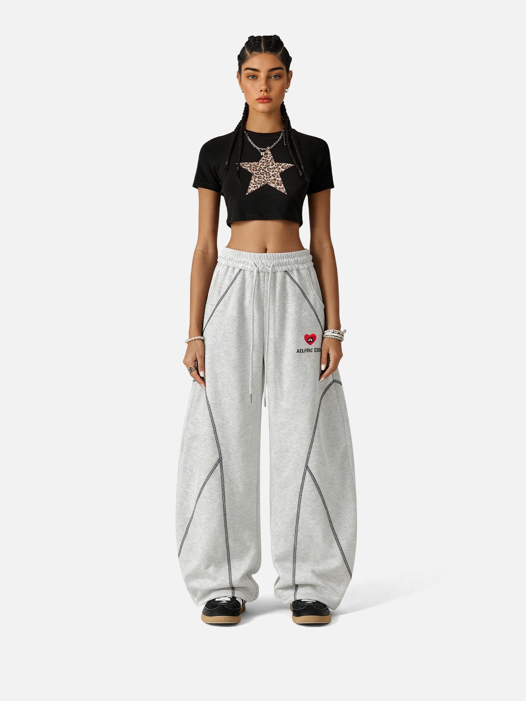 Aelfric Eden Stitch Baggy Barrel Sweatpants